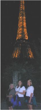 JenSusanJeanette under Eiffel